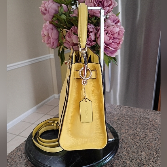 Coach Lane Carryall Satchel Handbag - Picture 5 of 16